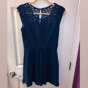 Blue Lace Dress